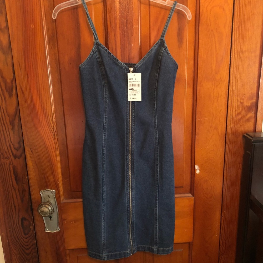 Denim dress